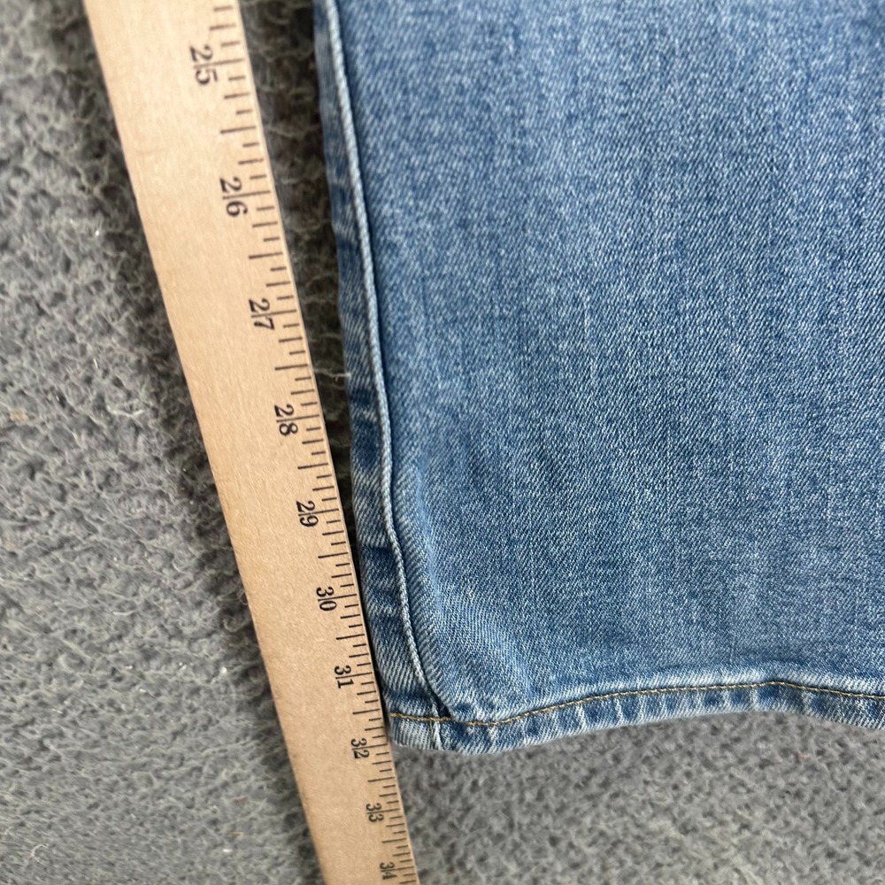 American Eagle Outfitters Jeans Mens 30x32 Blue Cotton Denim Straight Leg Slim - Picture 9 of 11